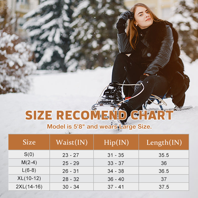 🔥 MustPride® Pocket Thermal Fleece Lined Leggings