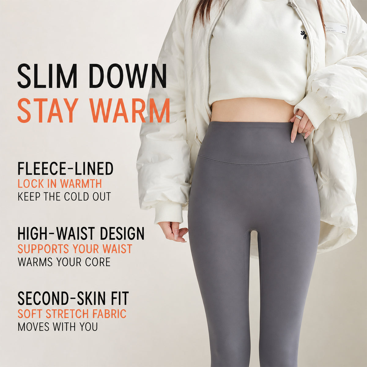 Women’s High-Waisted Tummy Control Pocket Leggings – Sculpting Stretch Yoga Pants