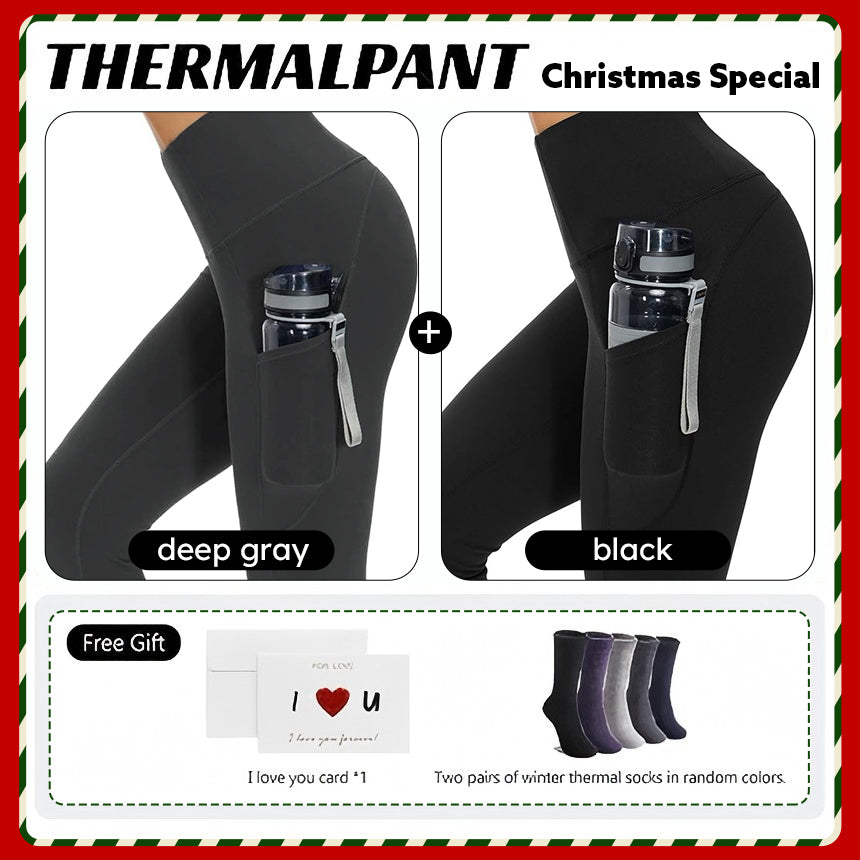 🔥 MustPride® Pocket Thermal Fleece Lined Leggings