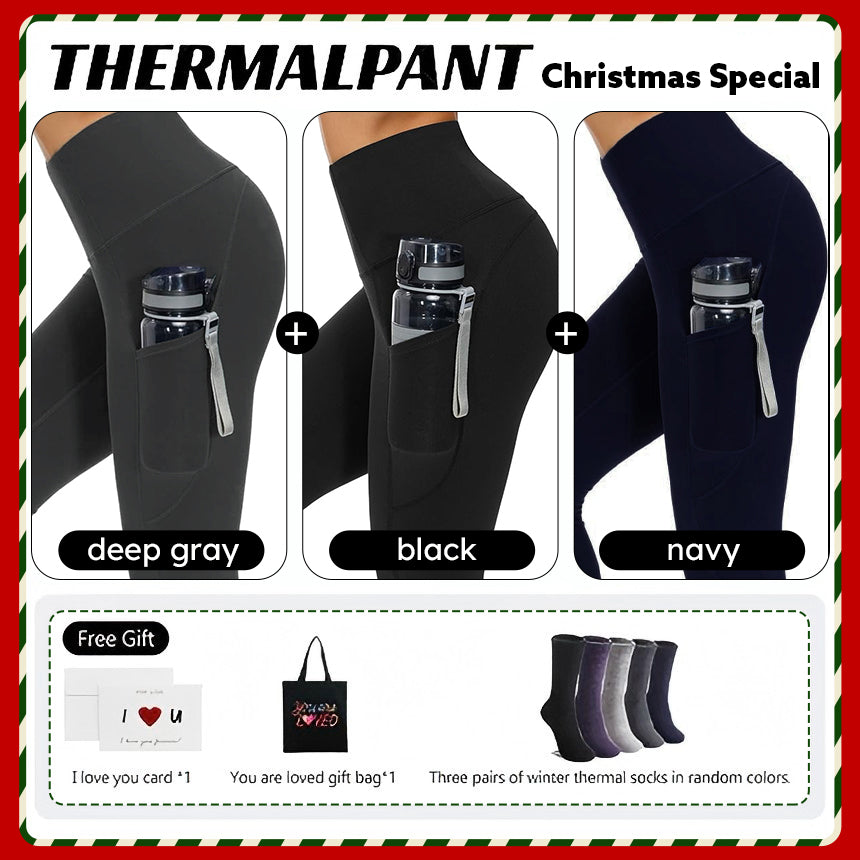 🔥 MustPride® Pocket Thermal Fleece Lined Leggings