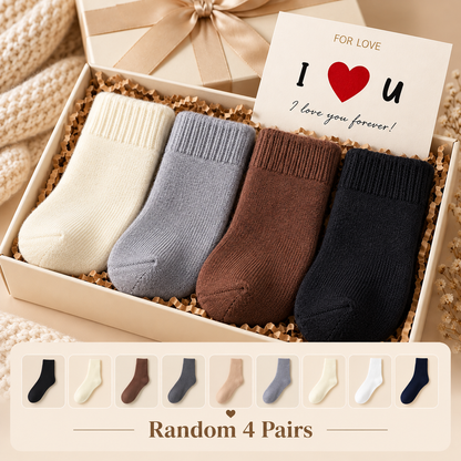 Women's Cozy Fuzzy Winter Socks – Thick Soft Thermal Crew Socks, Warm Gift for Women