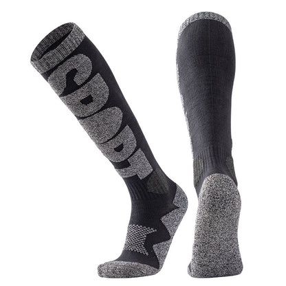Winter Warm Knee-High Ski Socks for Men & Women – Thermal Snowboard Socks, Outdoor Hiking & Winter Sports Performance Socks