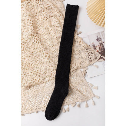Women's Cozy Fuzzy Over-the-Knee Socks – Thick Warm Plush Winter Socks