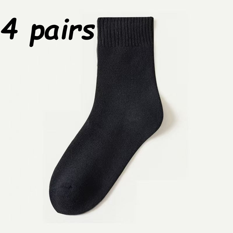 Women's Cozy Fuzzy Winter Socks – Thick Soft Thermal Crew Socks, Warm Gift for Women