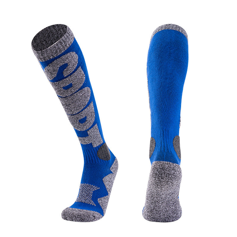 Winter Warm Knee-High Ski Socks for Men & Women – Thermal Snowboard Socks, Outdoor Hiking & Winter Sports Performance Socks