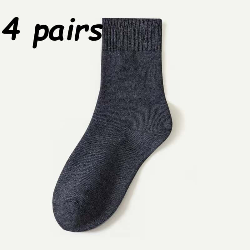 Women's Cozy Fuzzy Winter Socks – Thick Soft Thermal Crew Socks, Warm Gift for Women