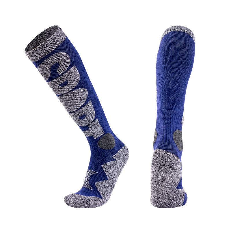 Winter Warm Knee-High Ski Socks for Men & Women – Thermal Snowboard Socks, Outdoor Hiking & Winter Sports Performance Socks