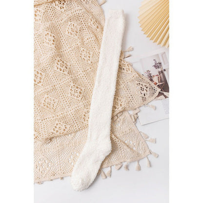 Women's Cozy Fuzzy Over-the-Knee Socks – Thick Warm Plush Winter Socks