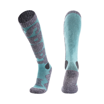 Winter Warm Knee-High Ski Socks for Men & Women – Thermal Snowboard Socks, Outdoor Hiking & Winter Sports Performance Socks
