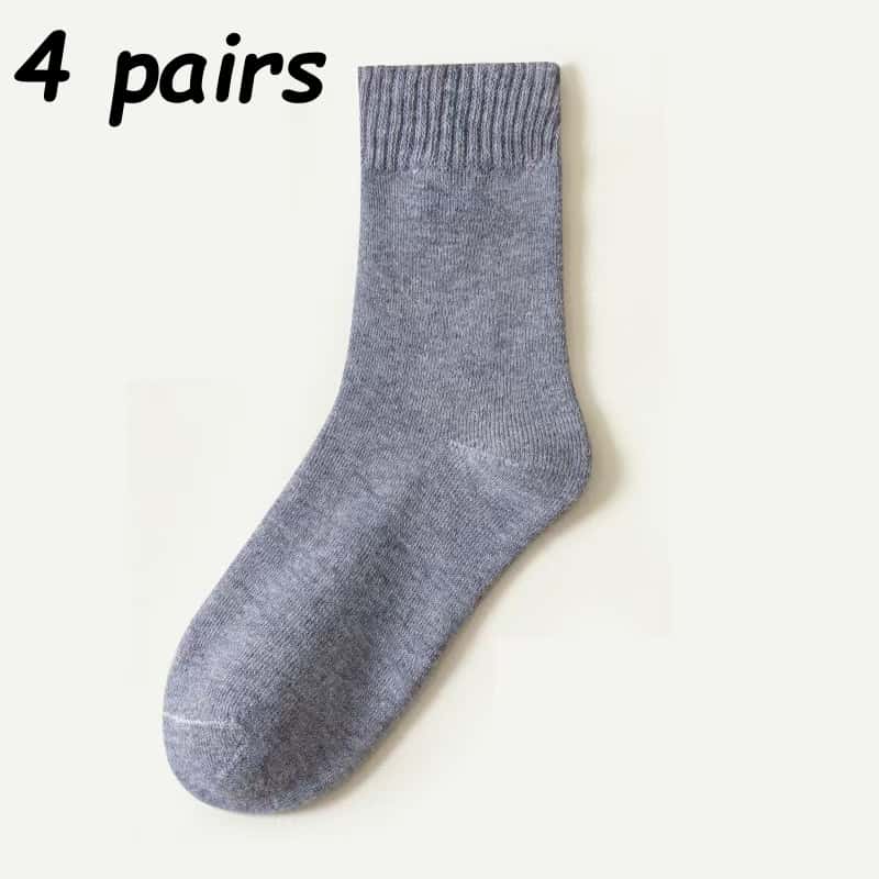 Women's Cozy Fuzzy Winter Socks – Thick Soft Thermal Crew Socks, Warm Gift for Women
