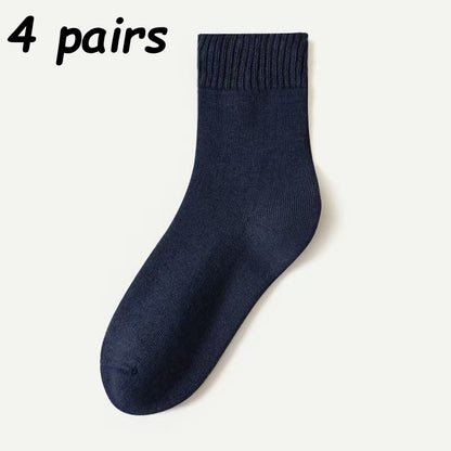 Women's Cozy Fuzzy Winter Socks – Thick Soft Thermal Crew Socks, Warm Gift for Women