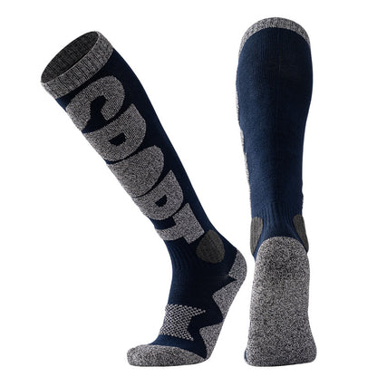 Winter Warm Knee-High Ski Socks for Men & Women – Thermal Snowboard Socks, Outdoor Hiking & Winter Sports Performance Socks