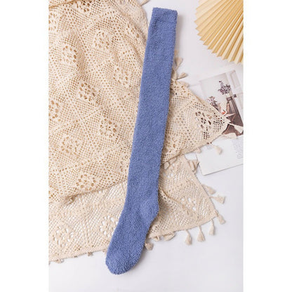 Women's Cozy Fuzzy Over-the-Knee Socks – Thick Warm Plush Winter Socks
