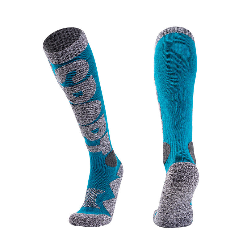 Winter Warm Knee-High Ski Socks for Men & Women – Thermal Snowboard Socks, Outdoor Hiking & Winter Sports Performance Socks