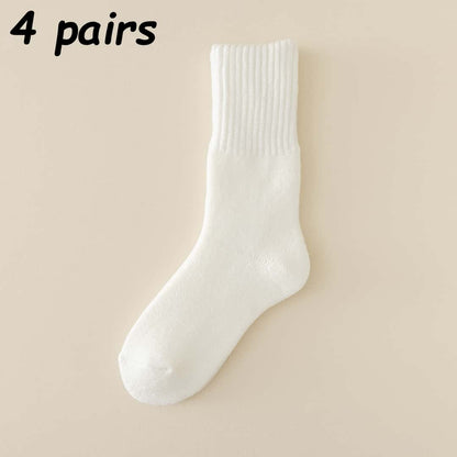 Men’s Thick Thermal Crew Socks – Soft Fleece-Lined Warm Winter Socks for Everyday Comfort