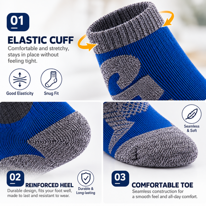 Winter Warm Knee-High Ski Socks for Men & Women – Thermal Snowboard Socks, Outdoor Hiking & Winter Sports Performance Socks